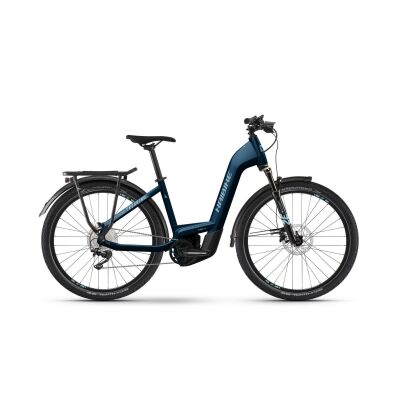 Haibike Trekking 8 Tiefeinsteiger 750 Wh E-Bike 2024 | gloss roy blue met silver