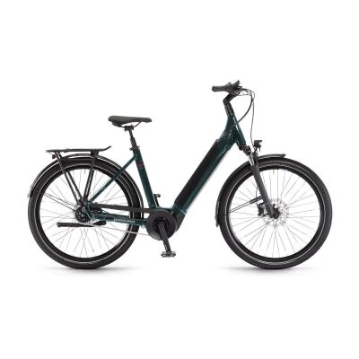 Winora Sinus N8f Tiefeinsteiger 500 Wh Trekking E-Bike 2023 | petrol