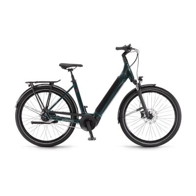 Winora Sinus N8 Tiefeinsteiger 500 Wh Trekking E-Bike 2024 | petrol