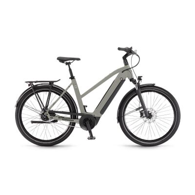 Winora Sinus N5f eco Trapez 500 Wh Trekking E-Bike 2024 | sagegrey matt