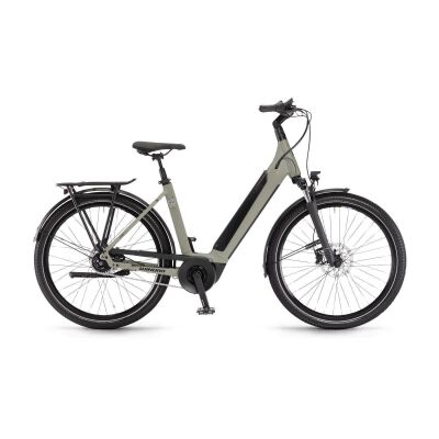 Winora Sinus N5f eco Tiefeinsteiger 500 Wh Trekking E-Bike 2023 | sagegrey matt