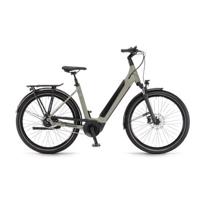 Winora Sinus N5f eco Tiefeinsteiger 500 Wh Trekking E-Bike 2025 | sagegrey matt