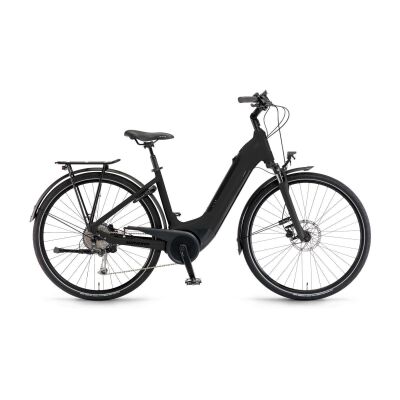 Winora Tria 9 Tiefeinsteiger 500 Wh Trekking E-Bike 2025 | schwarz matt