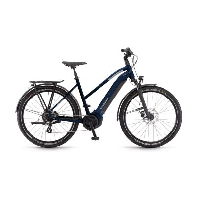 Winora Yucatan 8 Trapez 630 Wh Trekking E-Bike 2025 | nighttime blue