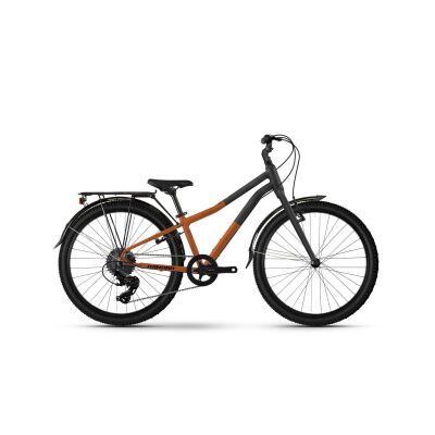 Winora Dash 24 Kinderrad 2025 | halloween orange / black chalk