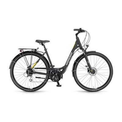 Winora Domingo 24 Tiefeinsteiger Trekkingrad 2025 | black matte