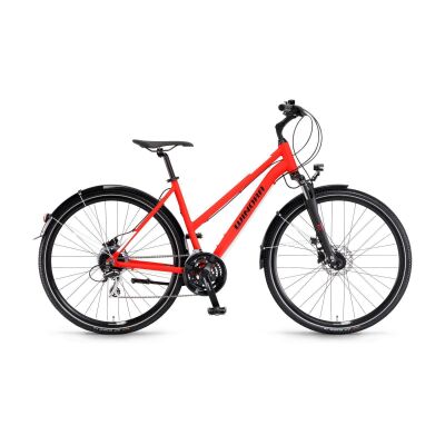Winora Domingo 24 Sport Trapez Crossbike 2025 | red matte