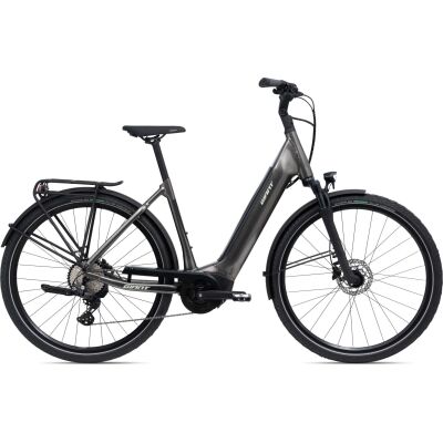 GIANT DailyTour E+ 2 D LDS 625 Wh City E-Bike 2024 | space gray
