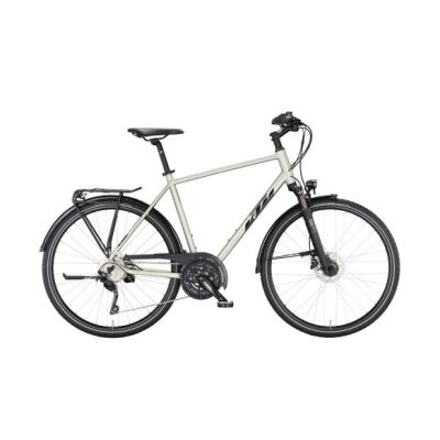KTM LIFE CONQUEST H Trekkingrad 2024 | dew silver (black+orange)