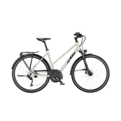 KTM LIFE CONQUEST D Trekkingrad 2024 | dew silver (black+orange)