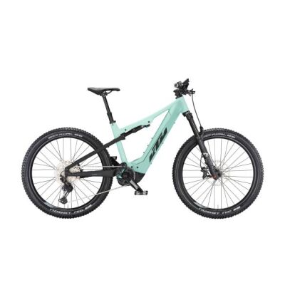 KTM MACINA LYCAN 771 GLORIOUS E-MTB Fully 2024 | pale mint matt (black+white)