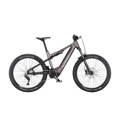 KTM MACINA LYCAN 571 GLORIOUS E-MTB Fully 2023 | elderberry matt (black+grey)