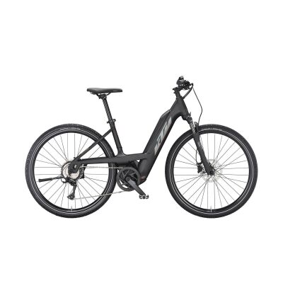 KTM MACINA CROSS 510 PTS E-Bike Cross 2024 | black matt (grey+orange)