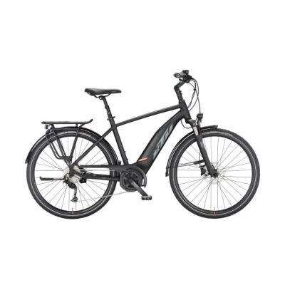 KTM MACINA FUN A510 H E-Bike City E-Bike 2024 | black matt (grey+orange)