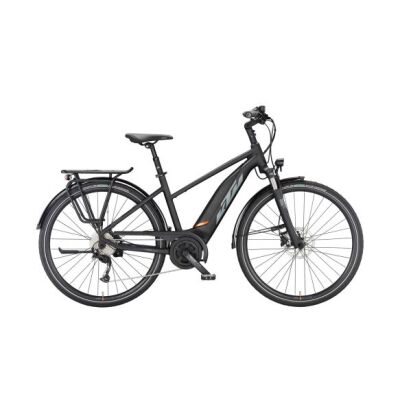 KTM MACINA FUN A510 D E-Bike City E-Bike 2024 | black matt (grey+orange)