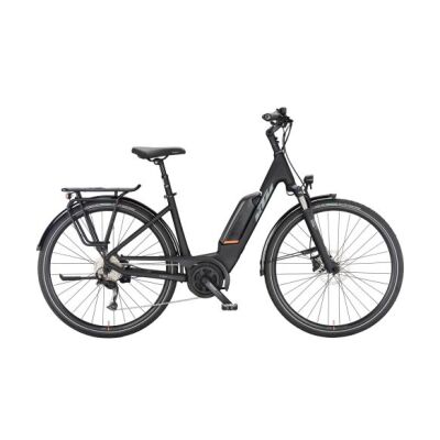 KTM MACINA FUN A510 US E-Bike City E-Bike 2023 | black matt (grey+orange)