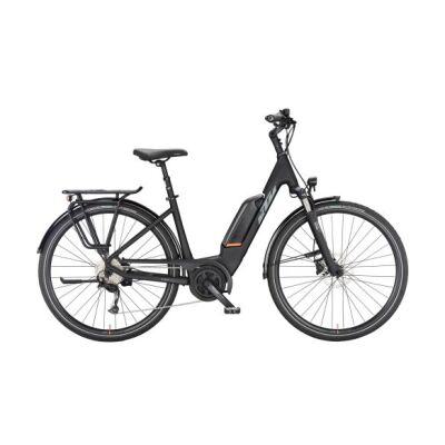 KTM MACINA FUN A510 US E-Bike City E-Bike 2024 | black matt (grey+orange)