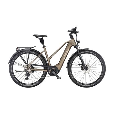 KTM MACINA GRAN 710 D E-Bike City E-Bike 2024 | oak matt (champagne+orange)