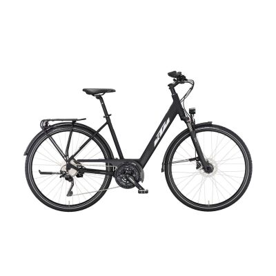 KTM VENETO LIGHT DISC US Trekkingrad 2024 | black matt (white+green)