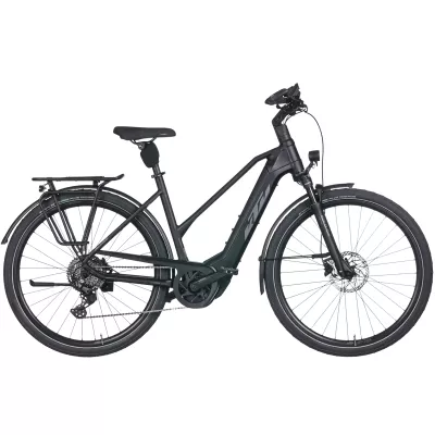 KTM CENTO 10 PLUS D E-Bike Trekking E-Bike 2024 | black matt (grey+green)