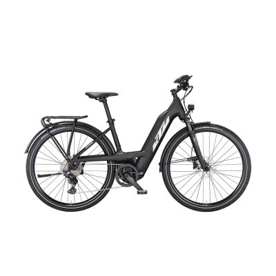 KTM POWER SPORT 10 PTS E-Bike Trekking E-Bike 2024 | black matt (white+orange) 43cm