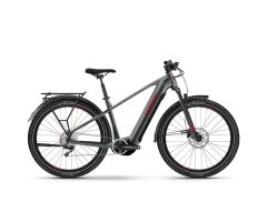 Haibike Trekking 5 720 Wh E-Bike 2023 | olive / red - gloss