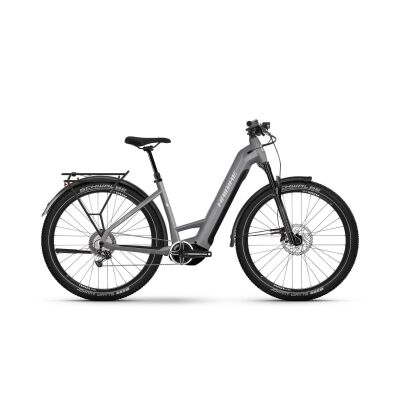 Haibike Trekking 7 Tiefeinsteiger 720 Wh E-Bike 2024 | urban grey / white - gloss
