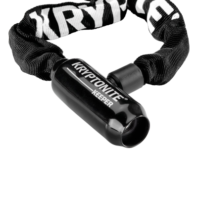 Kryptonite Kettenschloss Keeper 585 | Länge 85cm,Ø5mm,schwarz,2 Schlüssel