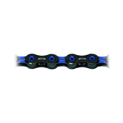KMC Kette "X10 SL DLC" SB-verpackt, 1/2 x 11/128", 10-fach 5,58 mm, werkzeuglose Montage, XXX-SP Technologie für unübertroffene Haltbarkeit, superleicht durch gewichtsreduzierte Innen- und Außenlaschen sowie Hohlbolzen, mit MissingLink Verschlussglied, G