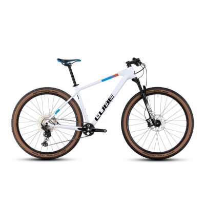 Cube Reaction C:62 Pro MTB Hardtail 2023 | white´n´blue´n´red
