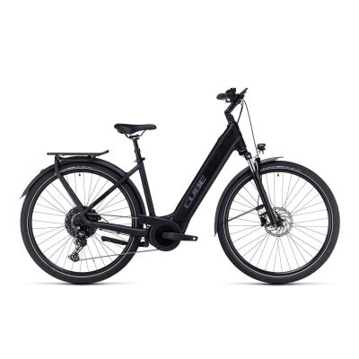 Cube Touring Hybrid Pro 500 Tiefeinsteiger Trekking E-Bike 2023 | black´n´metal