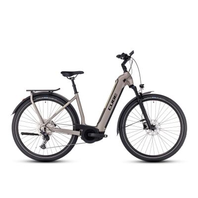 Cube Kathmandu Hybrid Pro 750 Tiefeinsteiger Trekking E-Bike 2023 | flashstone´n´black