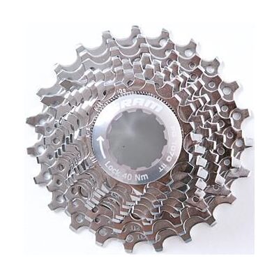 SRAM Kassettenzahnkranz "PG-1070" 10-fach, Shimano kompatibel , Hitze behandelte Stahlzahnkränze mit Alu Abschlussring