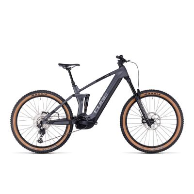 Cube Stereo Hybrid 160 HPC Race 750 27.5 E-Fully 2023 | grey´n´metal
