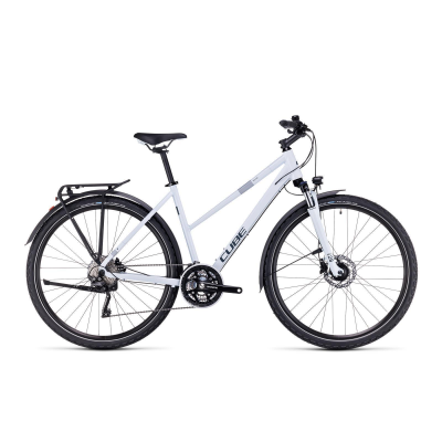 Cube Nature Pro Allroad Trapez Crossbike 2023 | frostwhite´n´grey