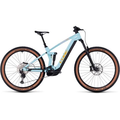 Cube Stereo Hybrid 140 HPC Race 750 E-Bike Fully 2024 | dazzle´n´orange