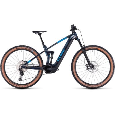 Cube Stereo Hybrid 140 HPC SLX 750 E-Bike Fully 2024 | liquidblue´n´blue