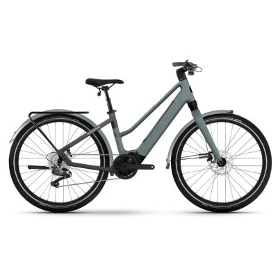 Winora iRide Pure X10 400Wh Trapez Trekking E-Bike 2025 | nile blue matt, black matt