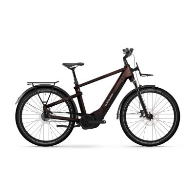 Winora Yakun R5 600Wh Trekking E-Bike 2025 | red/violet red - gloss