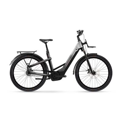 Winora Yakun R5 Pro 800Wh Tiefeinsteiger Trekking E-Bike 2025 | downtown/haze grey - gloss