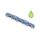 KMC Kette X-Flat Sl 12/13 Fach 126GL Waxed blau