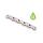 KMC Kette X-Flat Sl Sil. 12/13 Fach 126GL Waxed silber