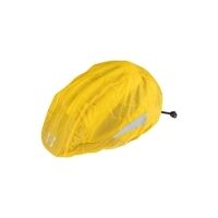 HOCK Regenschutzhaube gelb, für Fahrradhelme , wasserdicht, atmungsaktiv , mit Gummizug