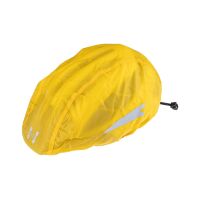 HOCK Regenschutzhaube gelb, für Fahrradhelme , wasserdicht, atmungsaktiv , mit Gummizug