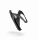 Elite Trinkflaschenhalter Custom Race | Elastomer-Gummi, schwarz, soft touch