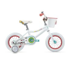 LIV ADORE C/B 12 WHITE/CORAL Mädchen Kinderfahrrad 2017