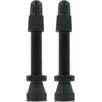 VAR Tubeless-Ventil Alu schwarz 35 mm, 2 Stück
