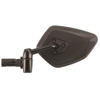 Busch & Müller Fahrradspiegel b&m Cycle Star E kurz | Innenlenkerbef.17,2-22mm, abklappbar