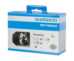 Shimano SPD Pedale PDM520 o.Reflektor(03) Mit Schuhplatte...