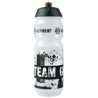 SKS Trinkflasche Large | 750ml, transparent mit Reifenmotiv